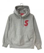 SUPREMEシュプリーム）の古着「20AW S Logo Hooded Sweatshirt S ロゴ プルオーバー パーカー」｜グレー