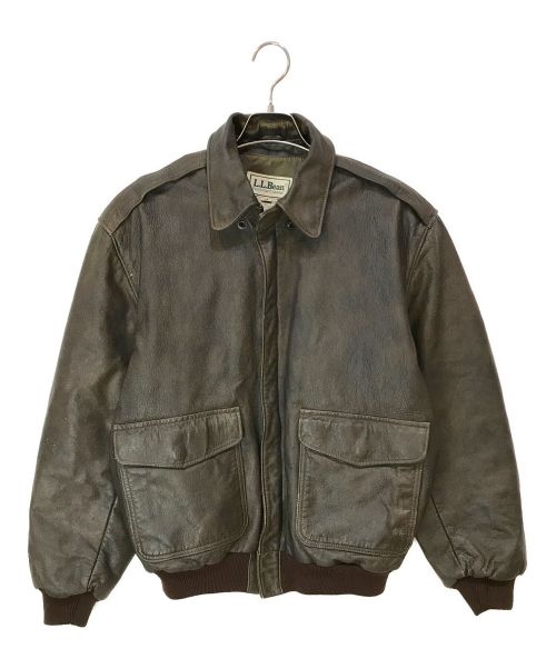 L.L.Bean（エルエルビーン）L.L.Bean (エルエルビーン) 70-80's A-2 フライトジャケット ブラウン サイズ:Mの古着・服飾アイテム