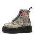 Dr.Martens (ドクターマーチン) Sinclair 花柄8ホールブーツ アイボリー サイズ:UK5：15000円