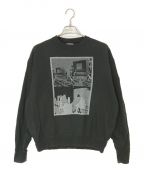 C.Eシーイー キャブエンプト）の古着「MD DialTone SOFT CREW NECK クルーネックスウェット」｜グレー×ブラック