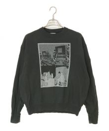 C.E（シーイー キャブエンプト）の古着「MD DialTone SOFT CREW NECK クルーネックスウェット」｜グレー×ブラック