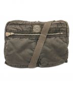 Porter Classicポータークラシック）の古着「SUPER NYLON SHOULDER BAG (M）」｜ブラック