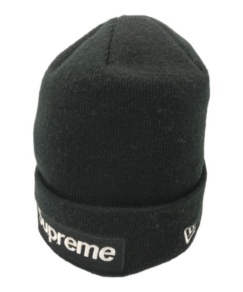 SUPREME（シュプリーム）SUPREME (シュプリーム) New Era (ニューエラ) 16AW Box Logo Beanie ブラック サイズ:-の古着・服飾アイテム