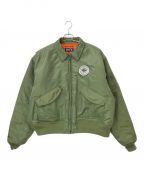 BoTTボット）の古着「Nylon Flight Jacket」｜オリーブ