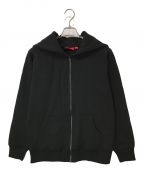 SUPREMEシュプリーム）の古着「16FW Split Hood Zip Up Sweat」｜ブラック