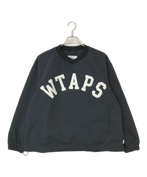 WTAPS（ダブルタップス）WTAPS (ダブルタップス) FINDER / LS / NYLON. TUSSAH プルオーバーシャツ ブラック サイズ:X 02の古着・服飾アイテム