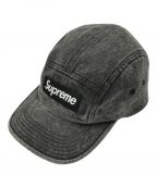 SUPREMEシュプリーム）の古着「24SS Coated Denim Camp Cap」｜グレー