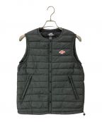 DANTONダントン）の古着「INNER DOWN VEST」｜カーキ