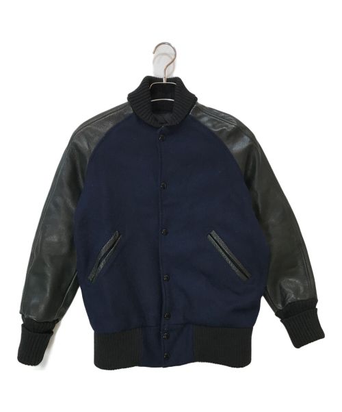 skookum（スクーカム）skookum (スクーカム) Strato Bee SPORTS JACKET ブラック×ネイビー サイズ:32の古着・服飾アイテム