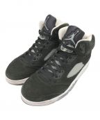 NIKEナイキ）の古着「AIR JORDAN 5 RETRO/スニーカー」｜BLACK/COOL GREY-WHIT