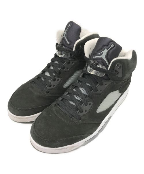 NIKE（ナイキ）NIKE (ナイキ) AIR JORDAN 5 RETRO/スニーカー BLACK/COOL GREY-WHIT サイズ:US10の古着・服飾アイテム