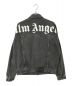 Palm Angels (パーム エンジェルス) 20AW バックアーチロゴデニムジャケット グレー サイズ:M：28000円