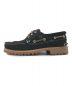 Timberland (ティンバーランド) BEAUTY&YOUTH (ビューティーアンドユース) 別注 3EYE CLASSIC LUG スエード モカシン シューズ ブラック サイズ:UK7：9000円