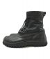 nonnative (ノンネイティブ) DIEMME (ディエッメ) WORKER ZIP DUCK BOOTS COW LEATHER ブーツ ブラック サイズ:41：20000円