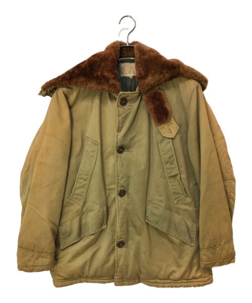 US ARMY（ユーエスアーミー）US ARMY (ユーエスアーミー) parka b-9 type グリーン×ブラウン サイズ:-の古着・服飾アイテム