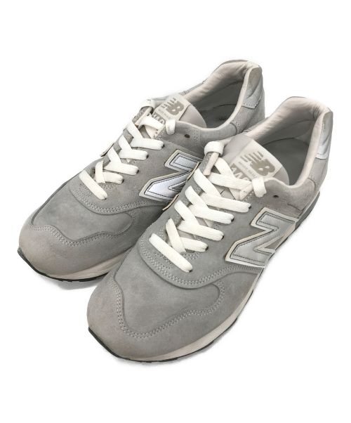 NEW BALANCE（ニューバランス）NEW BALANCE (ニューバランス) NEW BALANCE M1400JGY/ローカットスニーカー アイボリー×グレー サイズ:US08の古着・服飾アイテム