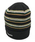 SUPREMEシュプリーム）の古着「Multi stripe beanie」｜イエロー×ブラック