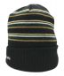 SUPREME (シュプリーム) Multi stripe beanie イエロー×ブラック サイズ:-：5000円