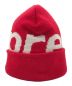 SUPREME (シュプリーム) BIG LOGO BEANIE レッド サイズ:-：7000円