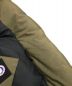 中古・古着 CANADA GOOSE (カナダグース) RUSSELLPARKA ダウンジャケット オリーブ サイズ:L：50000円