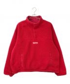 SUPREME×L.L.Beanシュプリーム×エルエルビーン）の古着「23FW Polartec Shearling Reversible Pullover」｜レッド