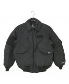 PHENIX×FREAK'S STOREフェニックス×フリークスストア）の古着「GORE-TEX DOWN Flight Jacket ゴアテックス 撥水 ダウン フライトジャケット」｜ブラック