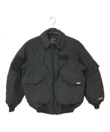 PHENIX×FREAK'S STORE（フェニックス×フリークスストア）の古着「GORE-TEX DOWN Flight Jacket ゴアテックス 撥水 ダウン フライトジャケット」｜ブラック