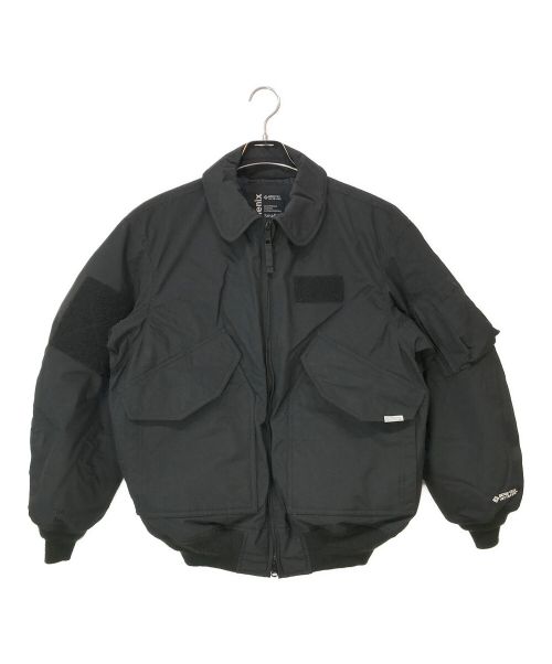 PHENIX（フェニックス）PHENIX (フェニックス) FREAK'S STORE (フリークスストア) GORE-TEX DOWN Flight Jacket ゴアテックス 撥水 ダウン フライトジャケット ブラック サイズ:Sの古着・服飾アイテム