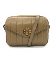 TORY BURCH（トリーバーチ）の古着「キラ レザーキルティングショルダーバッグ」｜グリーン