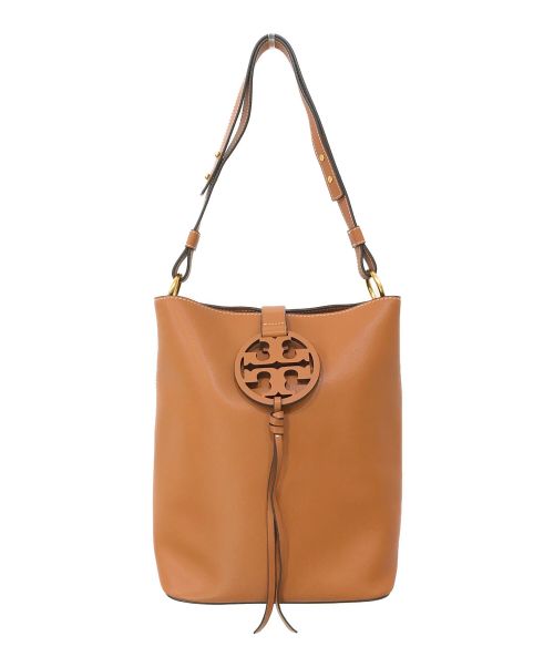 TORY BURCH（トリーバーチ）TORY BURCH (トリーバーチ) Miller Bucket Bag ブラウン サイズ:-の古着・服飾アイテム