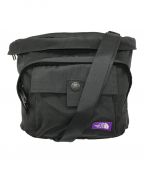 THE NORTHFACE PURPLELABELザ・ノースフェイス パープルレーベル）の古着「Mountain Wind Shoulder Bag(マウンテンウィンドショルダーバッグ)」｜ブラック