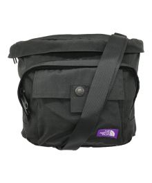 THE NORTHFACE PURPLELABEL（ザ・ノースフェイス パープルレーベル）の古着「Mountain Wind Shoulder Bag(マウンテンウィンドショルダーバッグ)」｜ブラック