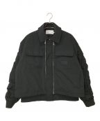 Calvin Klein Jeansカルバンクラインジーンズ）の古着「2 IN 1 COLLAR JACKET」｜ブラック