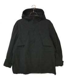 th products（ティーエイチプロダクツ）の古着「Double Hooded Blouson ジャケット」｜ブラック