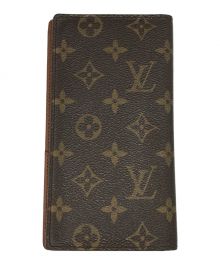 LOUIS VUITTON（ルイ ヴィトン）の古着「ポルト・バルール・カルト・クレディ 札入れ」｜ブラウン