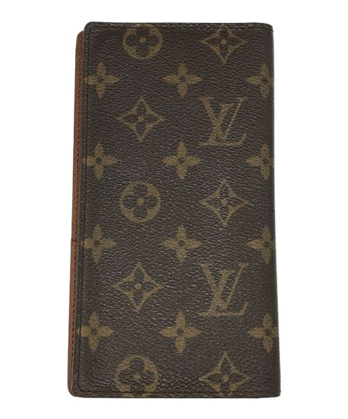 LOUIS VUITTON（ルイ ヴィトン）LOUIS VUITTON (ルイ ヴィトン) ポルト・バルール・カルト・クレディ 札入れ ブラウン サイズ:-の古着・服飾アイテム