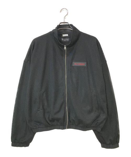 WILLY CHAVARRIA（ウィリーチャバリア）WILLY CHAVARRIA (ウィリーチャバリア) MESH FULL ZIP JACKET ブラック サイズ:Lの古着・服飾アイテム