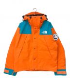 THE NORTH FACEザ ノース フェイス）の古着「40th Trans Antarctica Mountain Jacket(40th トランスアトランティカマウンテンジャケット)」｜オレンジ×ブルー