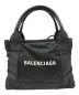 BALENCIAGA（バレンシアガ）の古着「ネイビーカバス XS 2WAYバッグ」｜ブラック