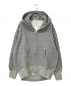 L'appartement×Americanaアパルトモン×アメリカーナ）の古着「WIDE FULLZIP HOODIE」｜グレー