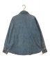 ASKKNY (アスクニューヨーク) OVERSIZED DENIM SHIRT インディゴ サイズ:1：17000円