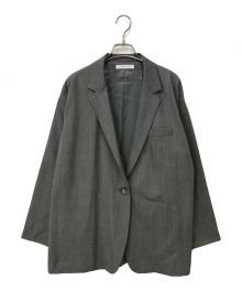 Col Pierrot（コルピエロ）の古着「Wool Gabardine Relax Jacket」｜グレー