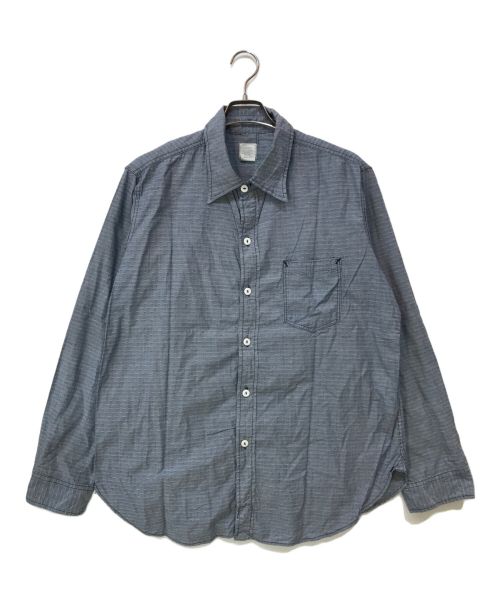 POST O'ALLS（ポストオーバーオールズ）POST O'ALLS (ポストオーバーオールズ) コットンシャツ ネイビー サイズ:XLの古着・服飾アイテム