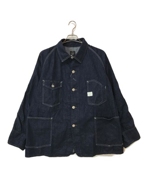 POST O'ALLS（ポストオーバーオールズ）POST O'ALLS (ポストオーバーオールズ) Engineer's Jacket ジャケット インディゴ サイズ:XLの古着・服飾アイテム