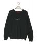 SUPREME（シュプリーム）の古着「18SS Chest Stripe Raglan Sweater」｜ブラック