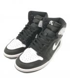 NIKEナイキ）の古着「AIR JORDAN 1 RETRO HIGH OG(エアジョーダン 1 レトロ ハイ オリジナル/)ハイカットスニーカー」｜BLACK/WHITE-WHITE