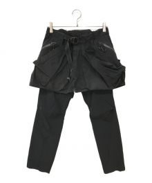 CMF OUTDOOR GARMENT（コンフィーアウトドアガーメント）の古着「20AW CORDURA KILTIC PANTS」｜ブラック