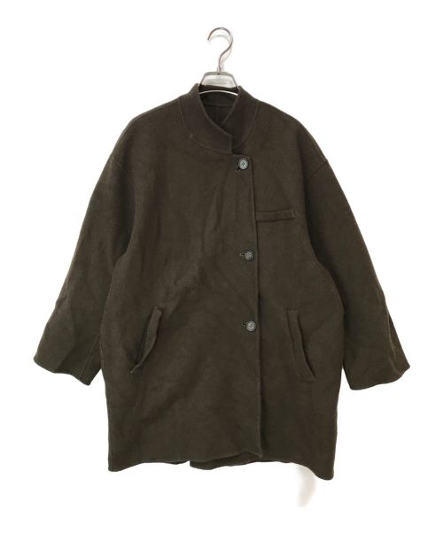 Louren（ローレン）Louren (ローレン) ウールコート ブラウン サイズ:Fの古着・服飾アイテム