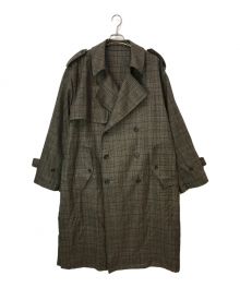 stein（シュタイン）の古着「22AW Oversized Trench Coat」｜グレー