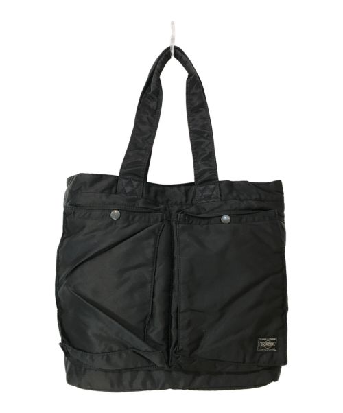 PORTER（ポーター）PORTER (ポーター) TANKER TOTE BAG ブラック サイズ:-の古着・服飾アイテム